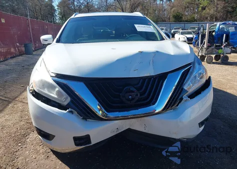 2017 Nissan Murano Sl z USA, uszkodzony, nr VIN 5N1AZ2MG0HN173590